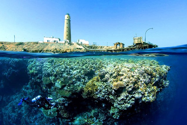 Dive site The Brothers Islands