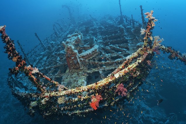 Dive site The Brothers Islands