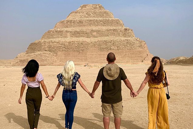 Private guided tour Memphis Sakkara and Dashun Pyramids