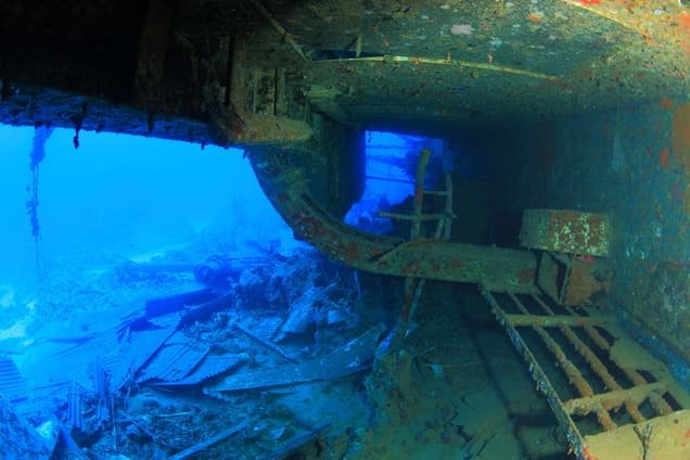 MV Salem Express wreck site