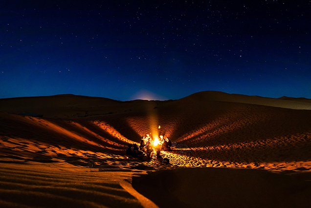 STARGAZING IN THE DESERT